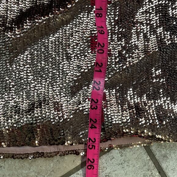 J. Crew Rose Gold Sequin Skirt - Picture 14 of 15